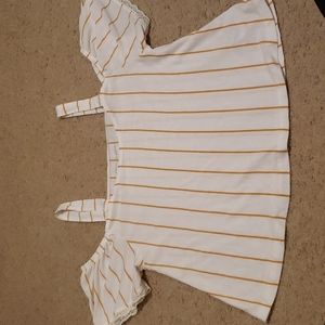 American Eagle Cold Off the Shoulder Top